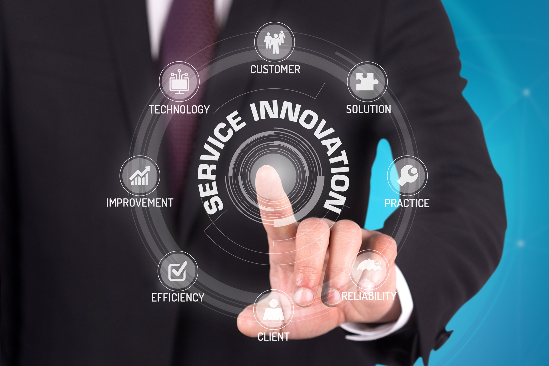 SERVICE INNOVATION TECHNOLOGY COMMUNICATION TOUCHSCREEN FUTURIST